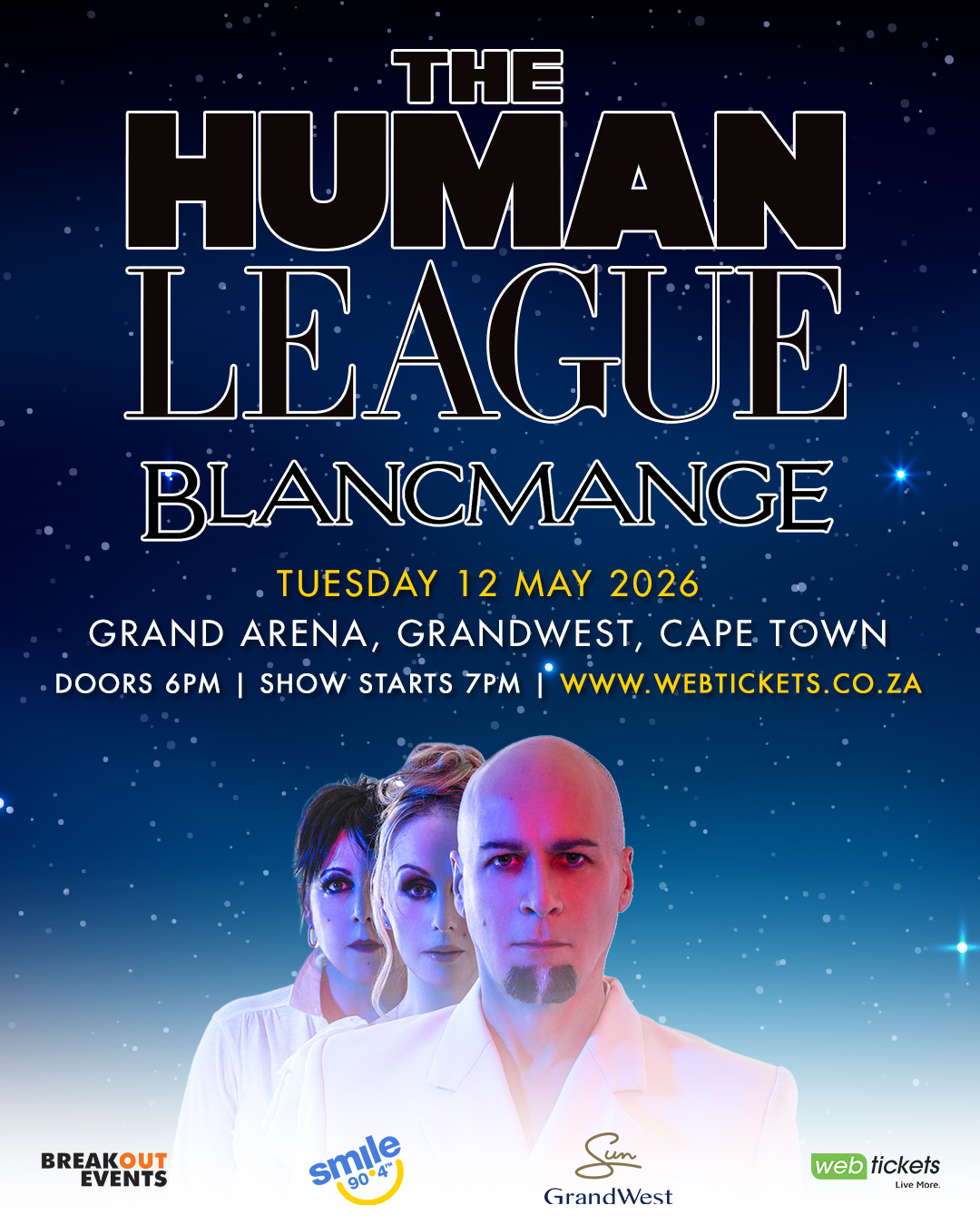 The Human League The Generations Tour Poster 2026–2027